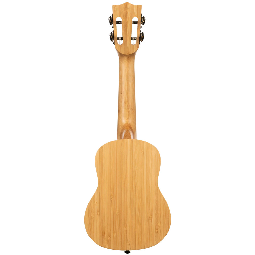 Kala KA-BMB-S Solid Bamboo Soprano Ukulele with Aquila Super Nylgut Strings