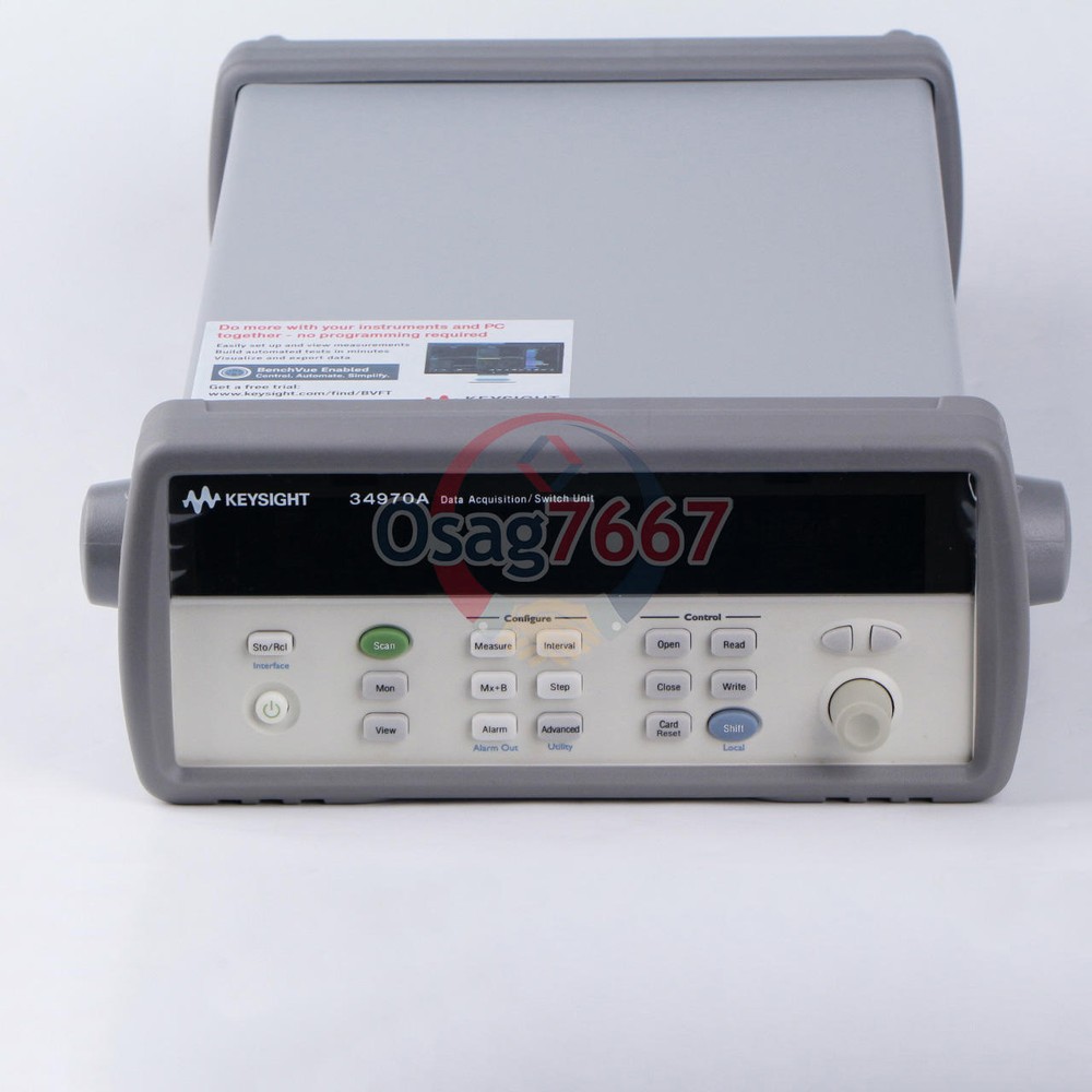 ONE NEW keysight data acquisition switch 34970A