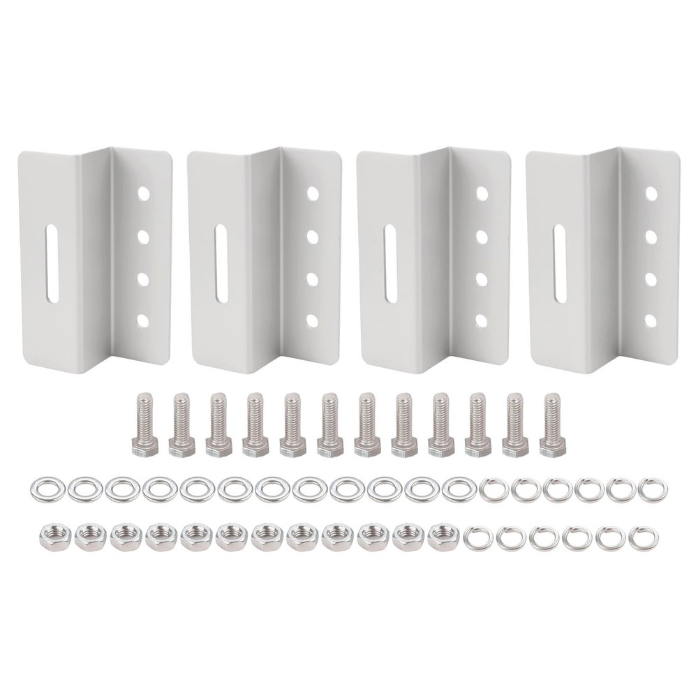 Aluminum Z Brackets Easy Installation Brackets Includes Screws And Nuts