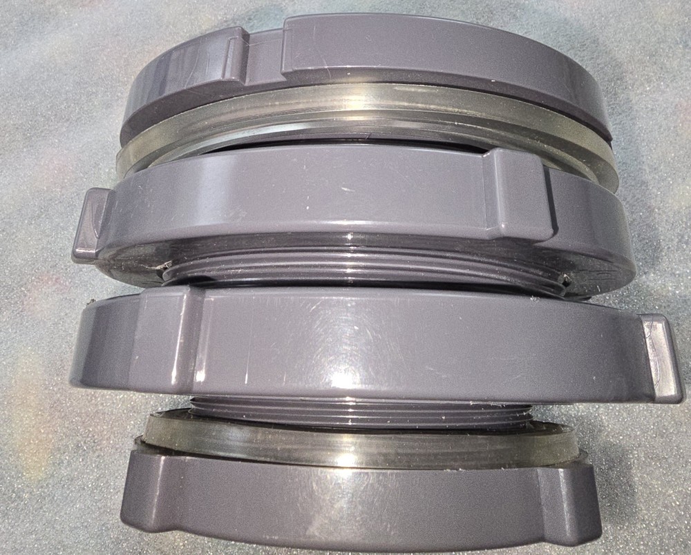 Bulkhead Fitting for Rainbarrel Water Tank 3.25" Inner Circumference