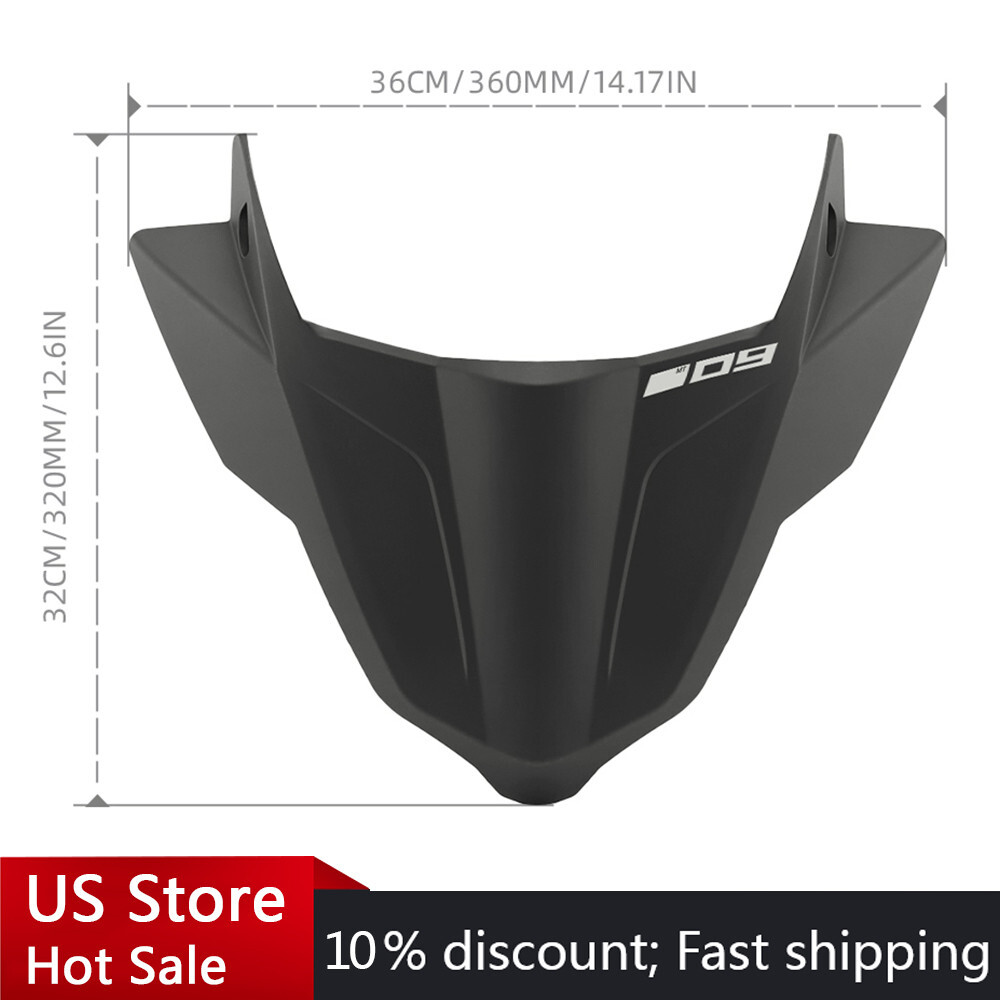 Windshield Windscreen Wind Deflector For YAMAHA MT-09 MT09 MT 09 2017-2020