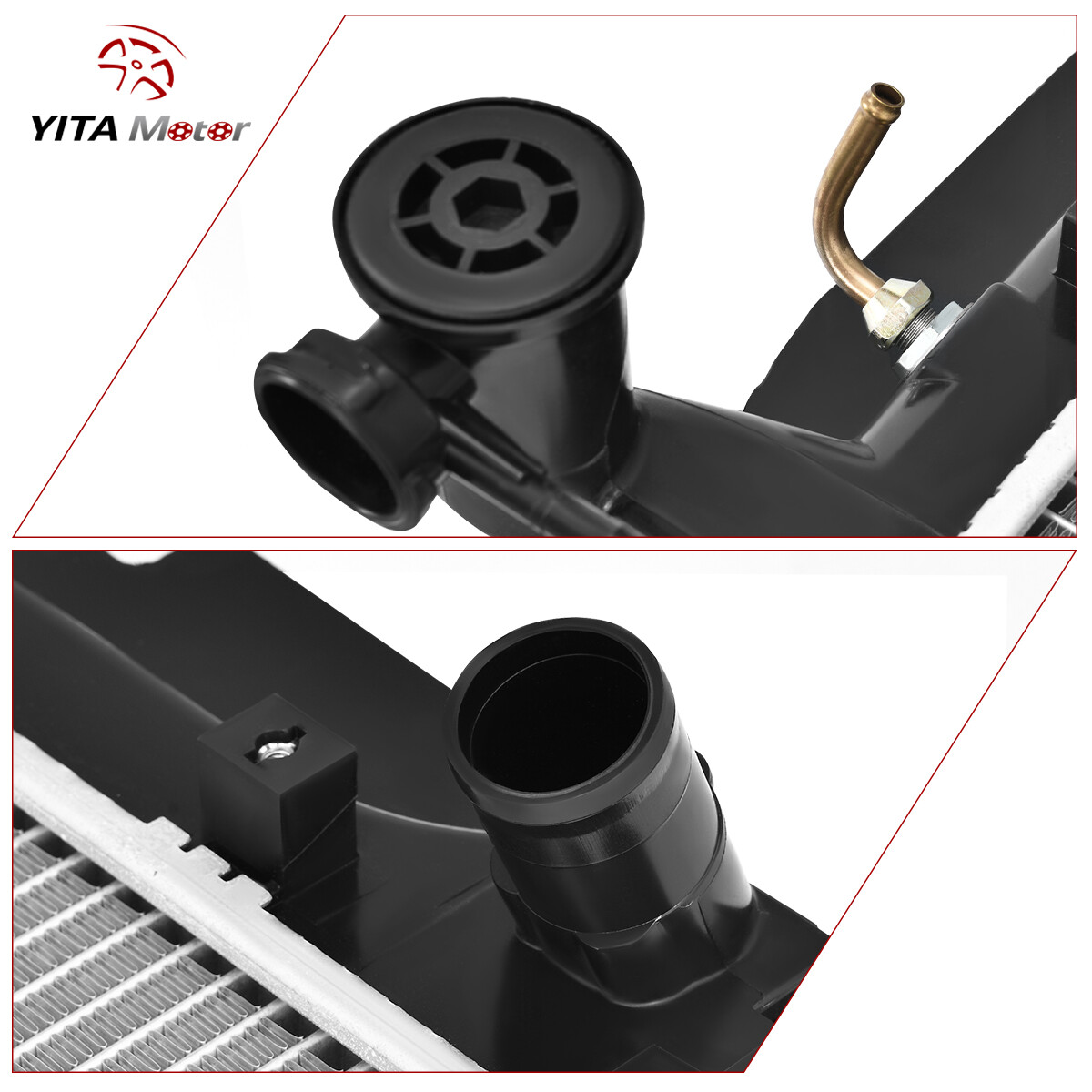 Radiator For 2003 2004 2005 2006 2007 2008 Toyota Corolla CE LE XRS S Sport 1.8L