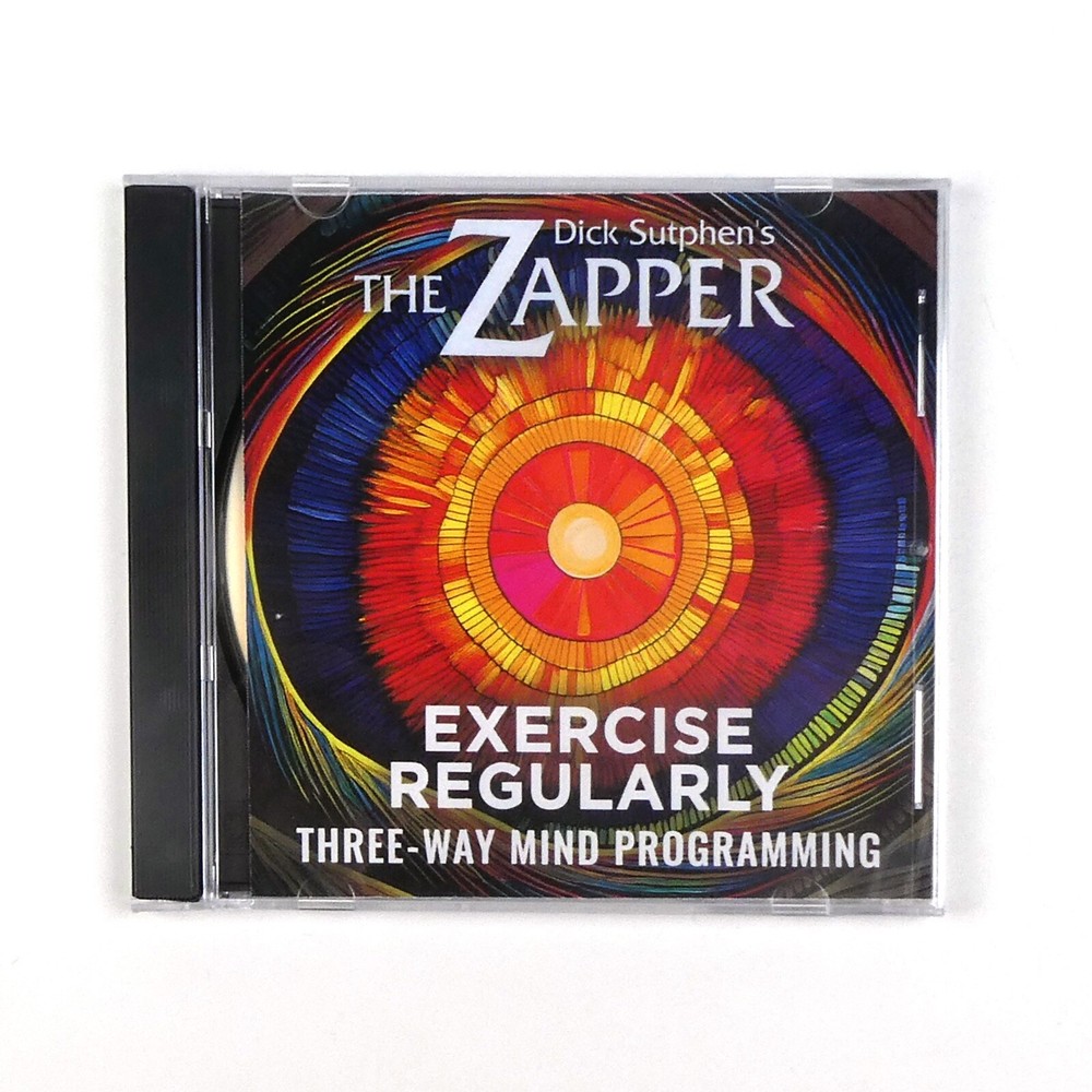 EXERCISE REGULARLY Self Hypnosis CD Dick Sutphen ENJOY EXERCISING Lose Weight