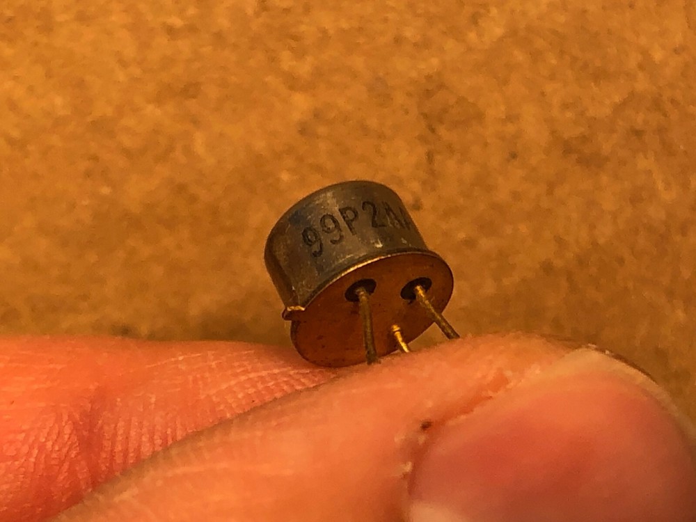 Original 1970 ITT 99P2AA transistor for Amplifier Used Pull (2 available)