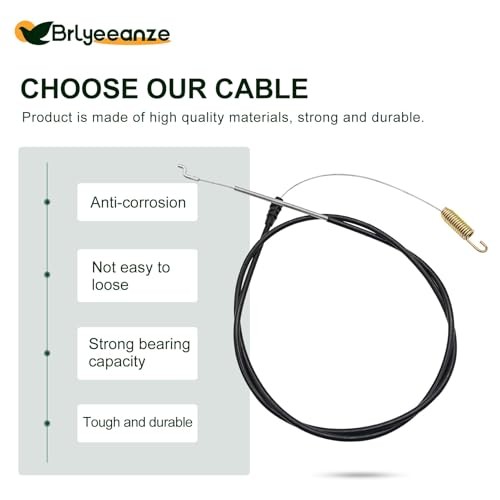 Traction Control Cable 105-1845 for Toro 22" Recycler Front Drive Self