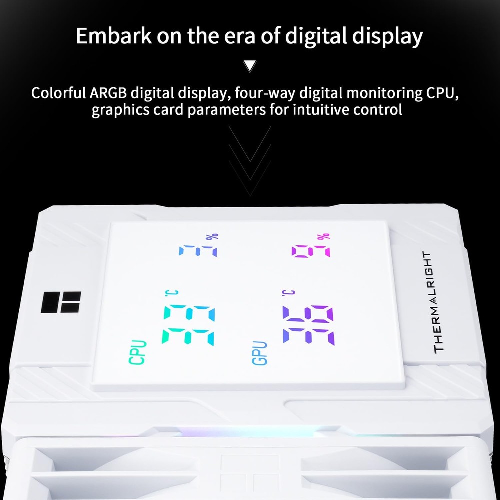 Peerless Assassin 120 Digital ARGB White CPU Air Cooler,...