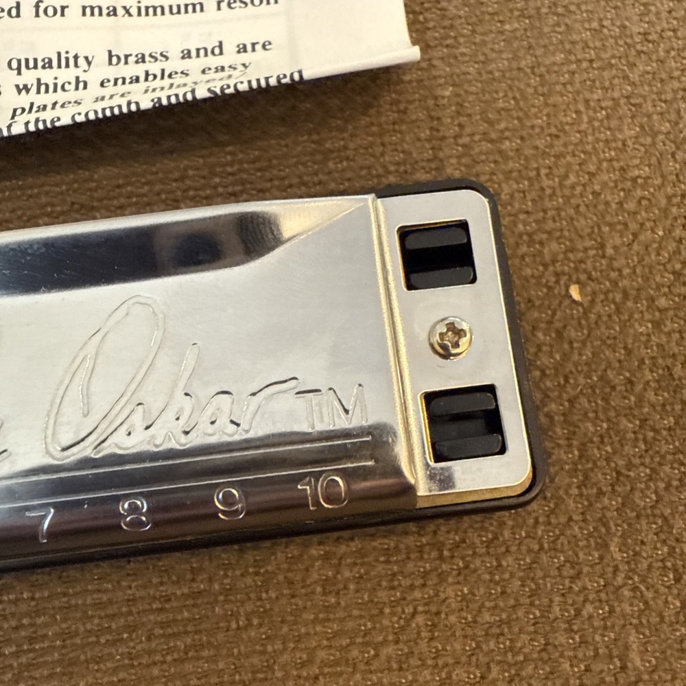 Lee Oskar Natural Minor Harmonica E MINOR W Case And Manual