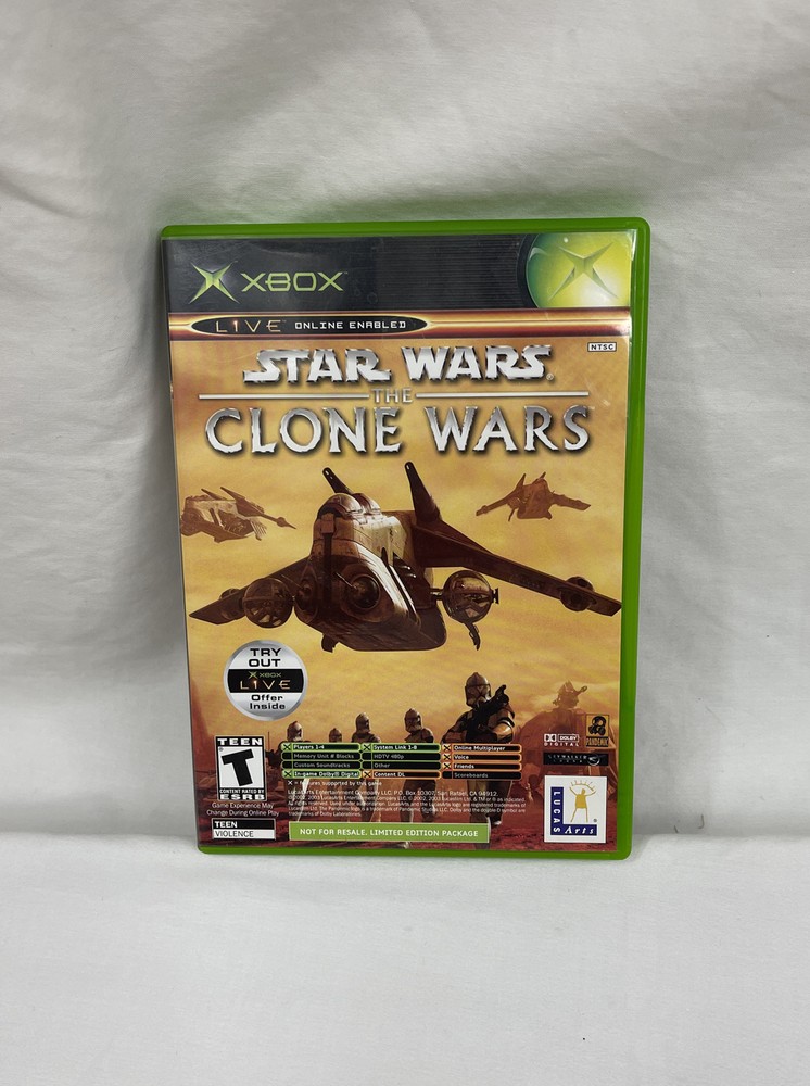 Star Wars The Clone Wars Xbox Game