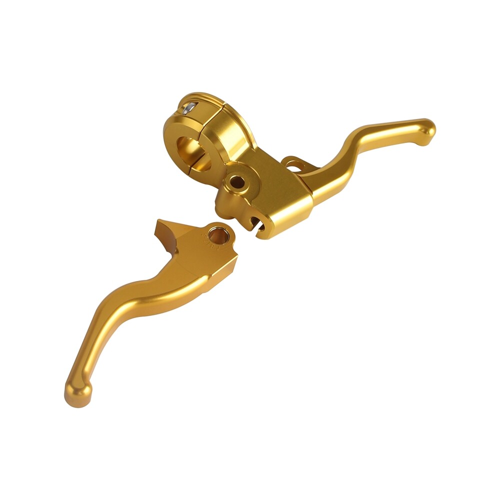 Easy Pull Clutch & Brake Levers For Harley Dyna Street Bob FXDB Low Rider 96-17