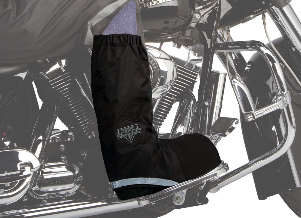 Nelson-Rigg Waterproof Rain Boots Black Lg