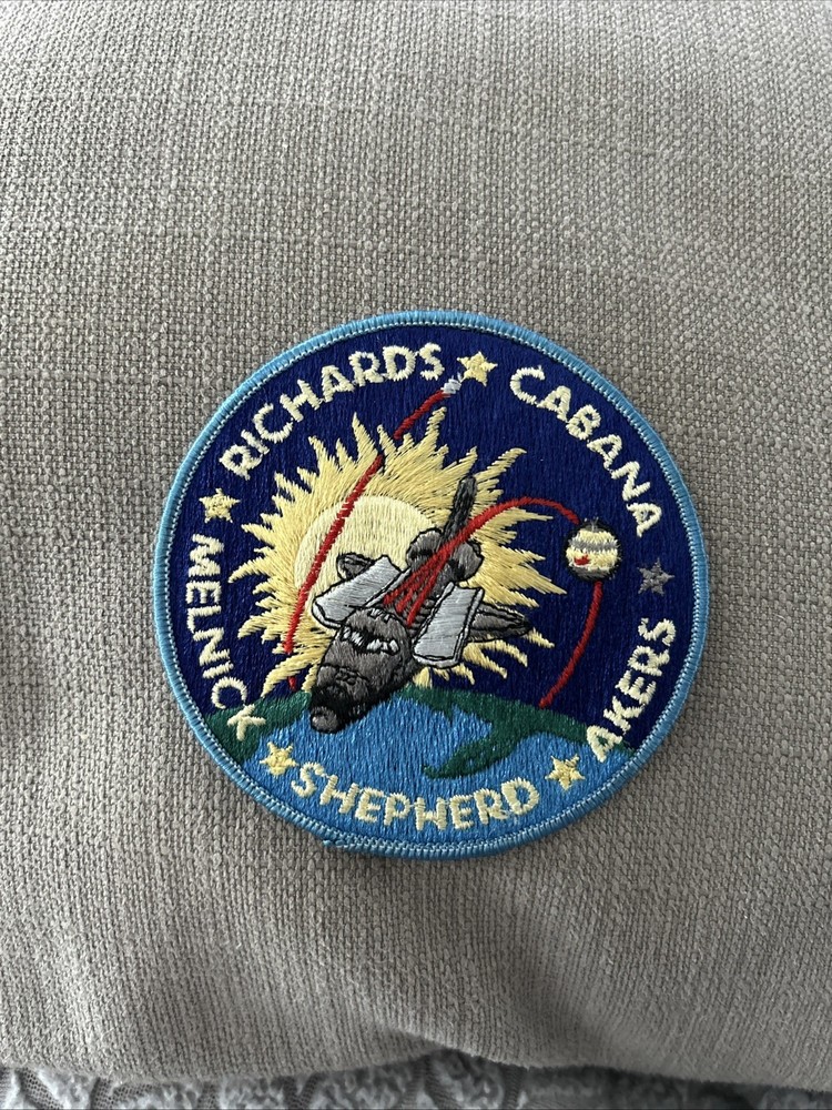 US Space Richards Cabana Akers Shepherd Melnick Mission Patch