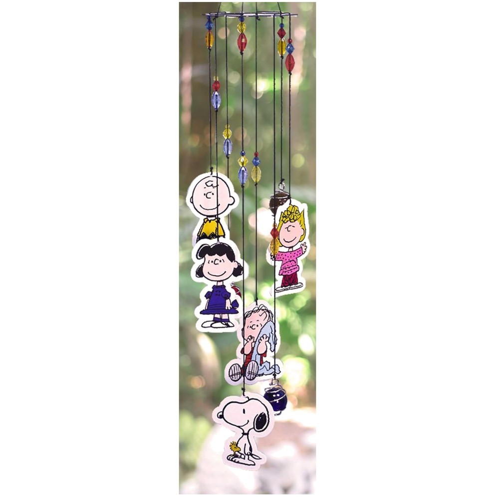 Peanuts Crew Decorative Wind Chime - Garden Charm