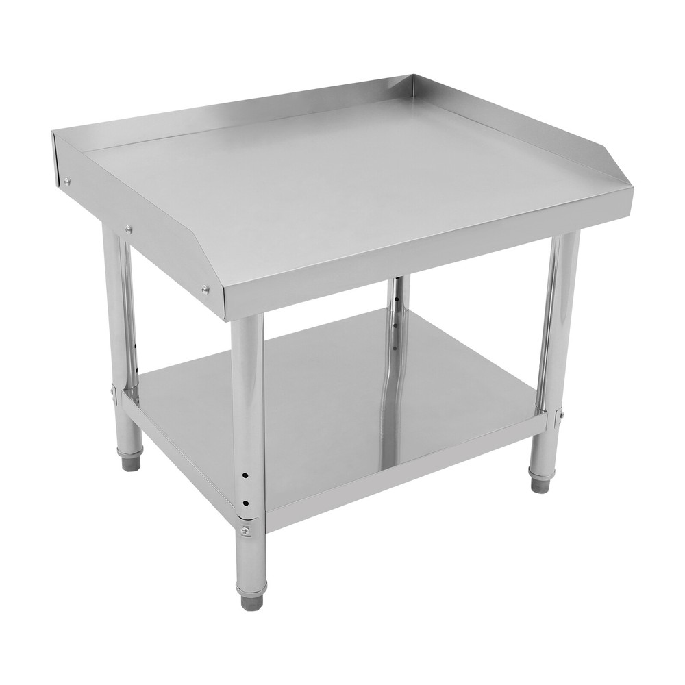 Kitchen Stainless Steel Prep Table Commercial Work Table Adjustable Work Bench