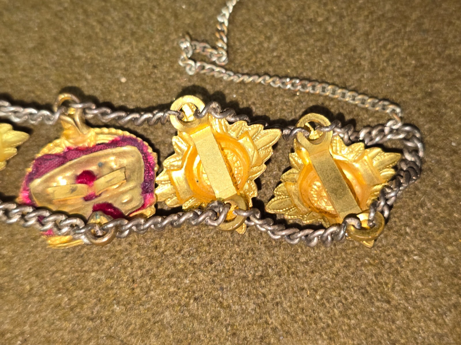 WWII British Sweetheart Bracelet