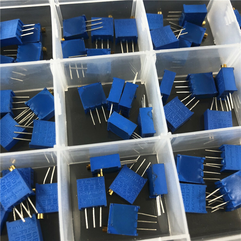1 set 3296W Potentiometer Kit High Precision Variable Resistor With Free Box