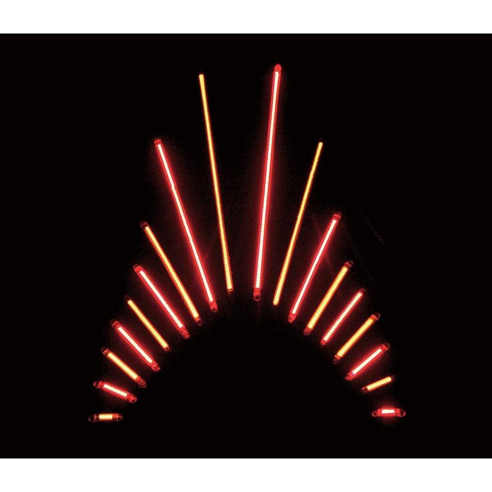 Custom Dynamics TruFLEX® LED Strip - 12.8" - Red/Red TF100RR