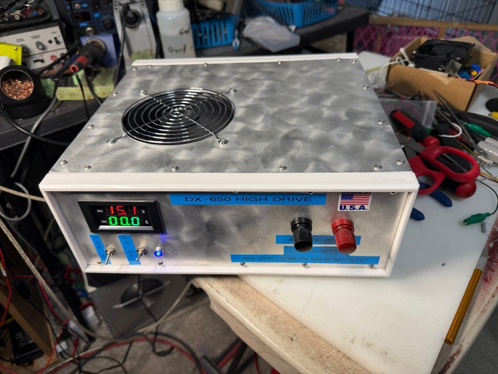 NEW DX-650 10 METER BASE LINEAR AMPLIFIER