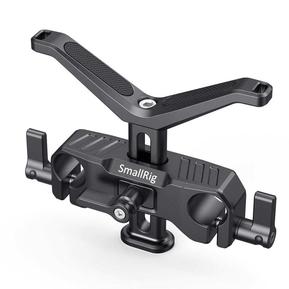 15mm Long Lens Support Bracket Height Adjustable for DSLR Rig
