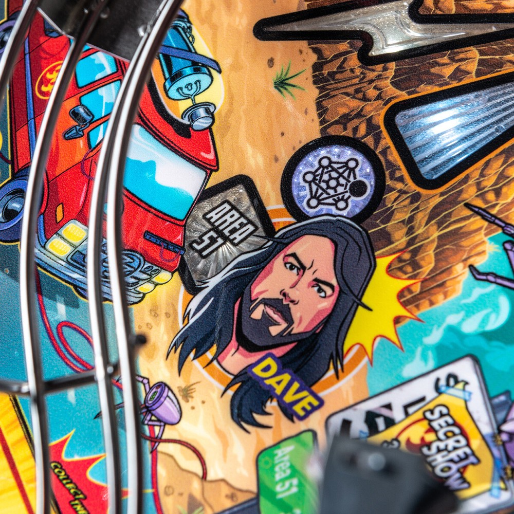 Stern Foo Fighters Premium Pinball Machine