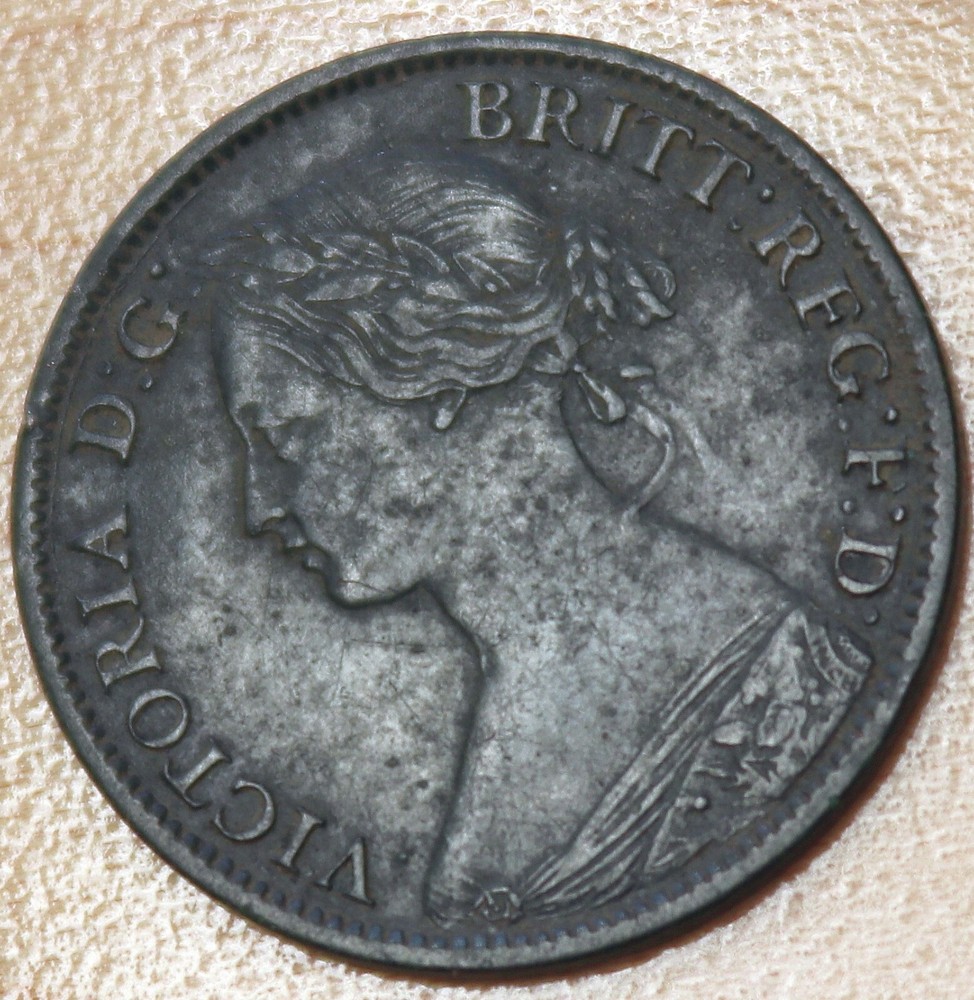 1861 Canada Nova Scotia 1/2 Cent