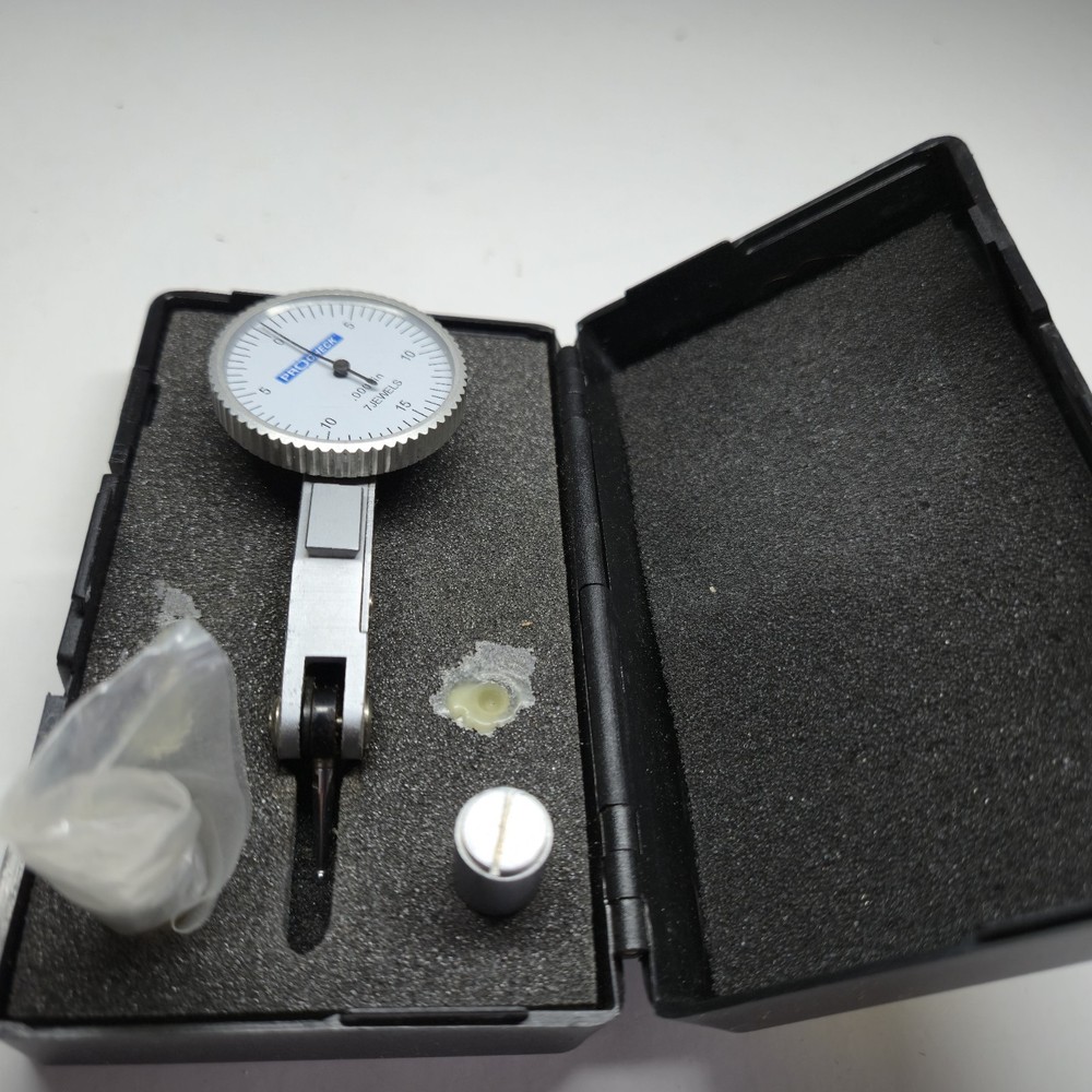.030" Range Dial Test Indicator Horizontal Jeweled Movement Precision Measuring