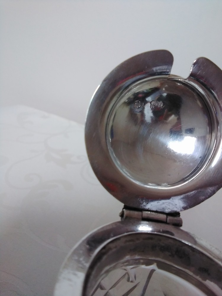 1830 Sterling Silver Mustard Pot, Barnards