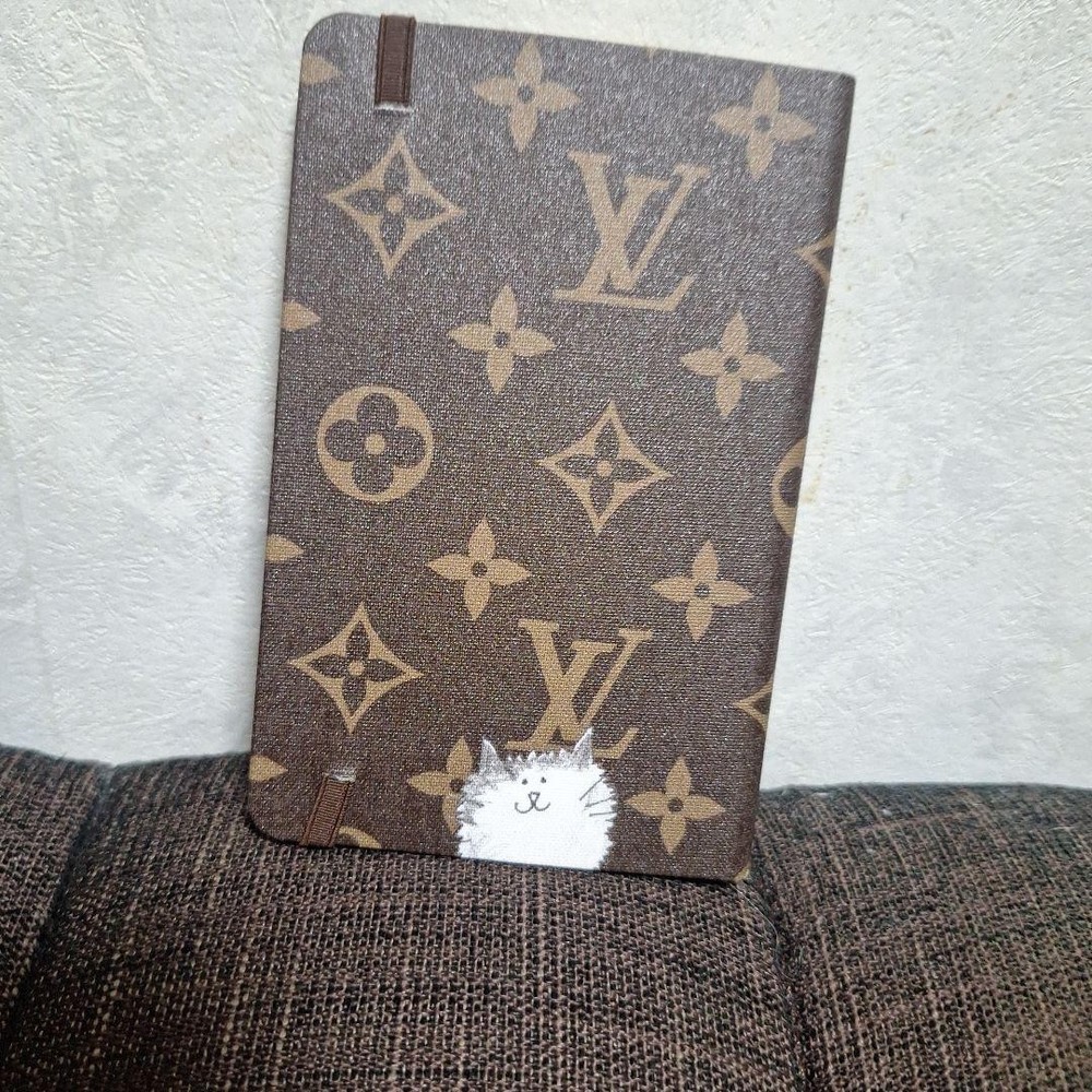 Auth Louis Vuitton Catogram Mini Notebook PM CI1389
