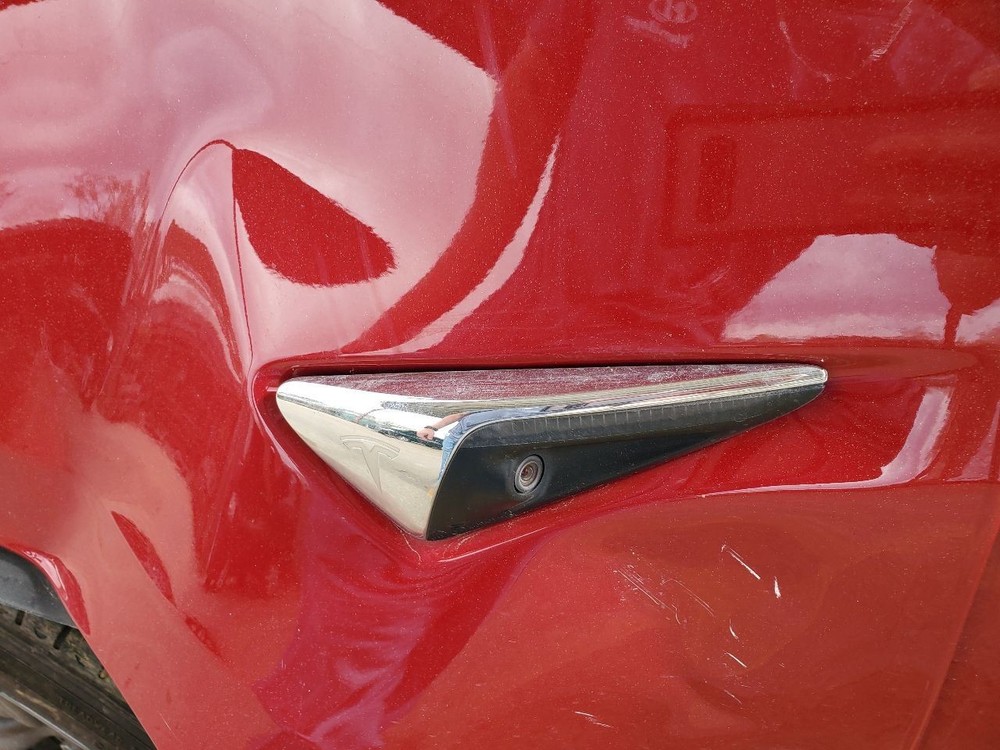 2020 Tesla 3 OEM Left B Pillar Camera Projector With Cover