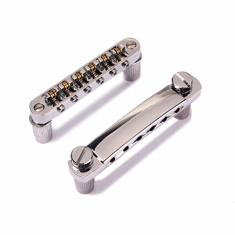 Roller Saddle Tune-O-Matic Guitar Bridge Tailpiece Stud for LP SG Replace