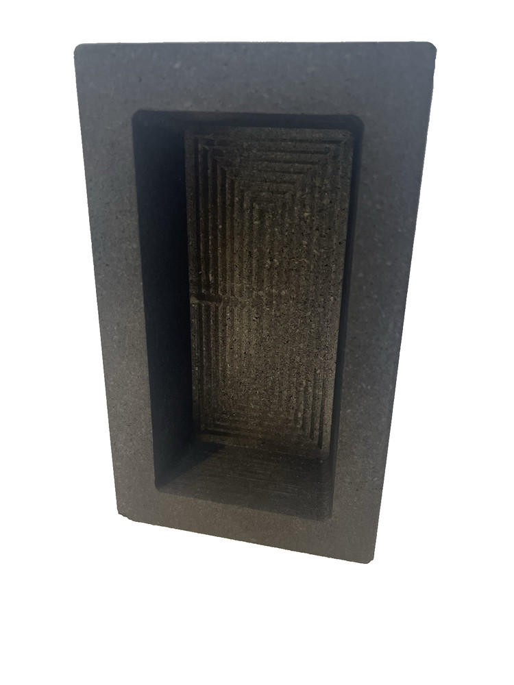 Graphite Ingot Mold For Casting 150 oz Gold Bar