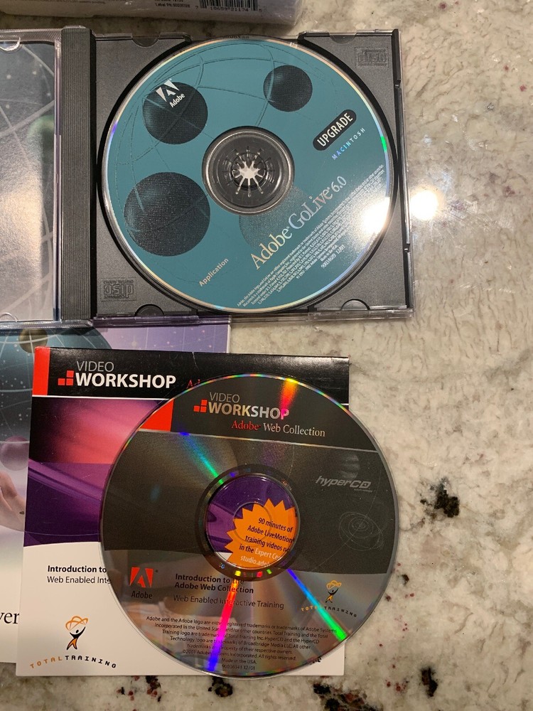 Adobe GoLive 6.0 Upgrade Macintosh - Complete With Box