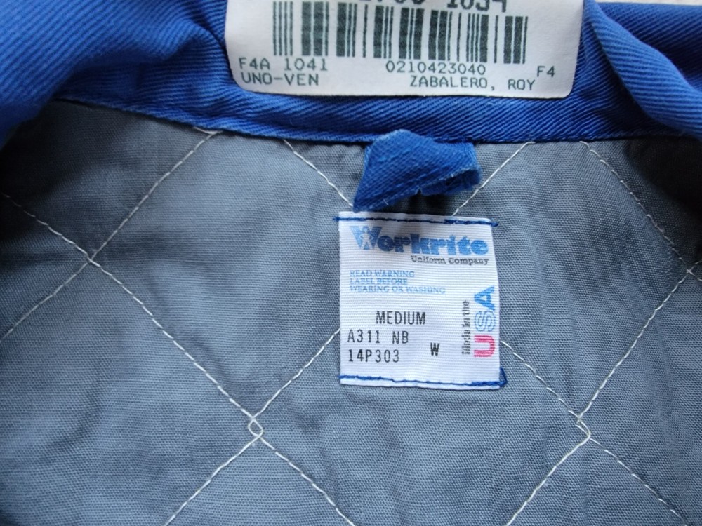 Workrite INDURA by WESTEX Flame Resistant Jacket Blue Size Medium
