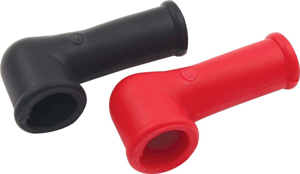 QuickCar 57-604 BATTERY CABLE BOOTS, 1 RED, 1 BLACK Pair