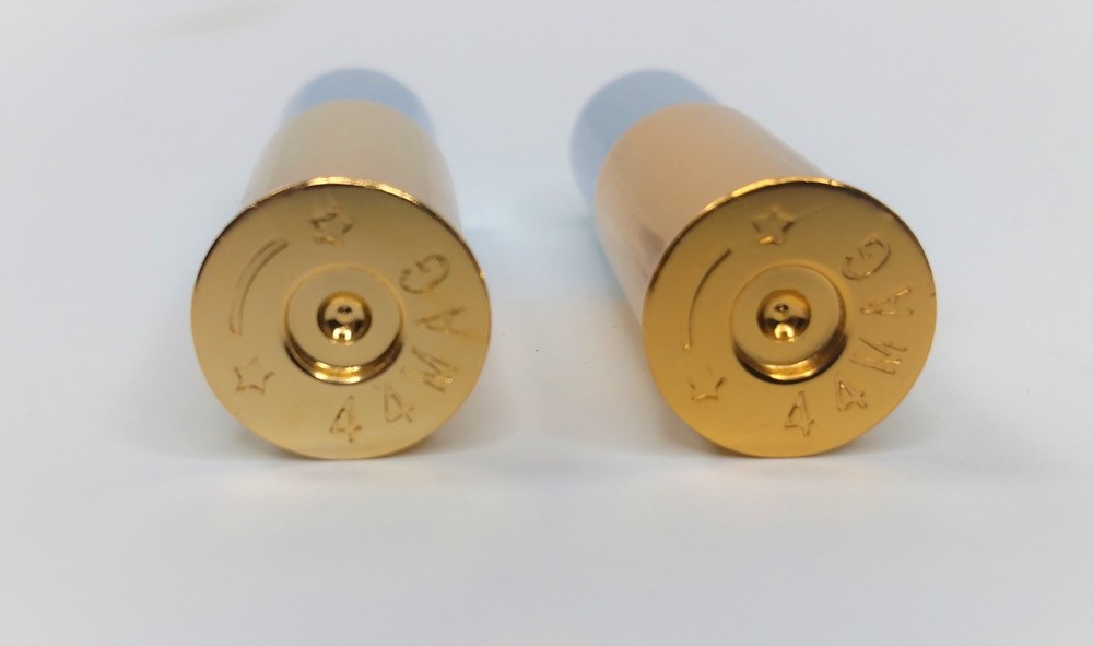 Pair Metal Bullet Shell Toggle Switch Extensions for Freightliner, 44 Mag Style