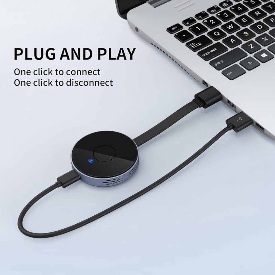 Wireless HDMI Transmitter & Receiver With Wireless HDMI Converter Dongle Adapt