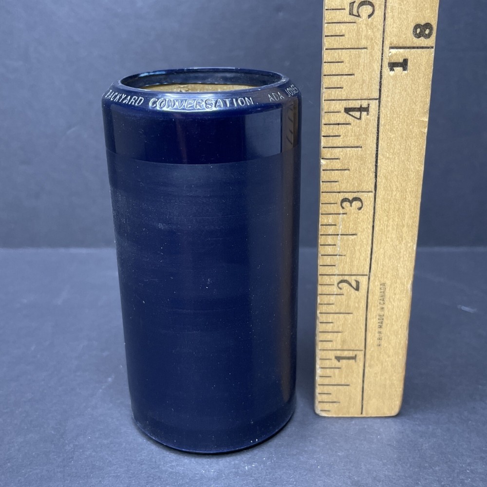 Backyard Conversation Edison Blue Amberol Cylinder Phonograph Record c1920