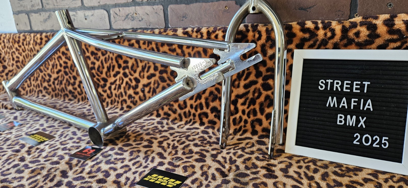 Schwinn Predator 1983 Old school BMX bike FRAME The Sting TRX Forks SE GT Chrome