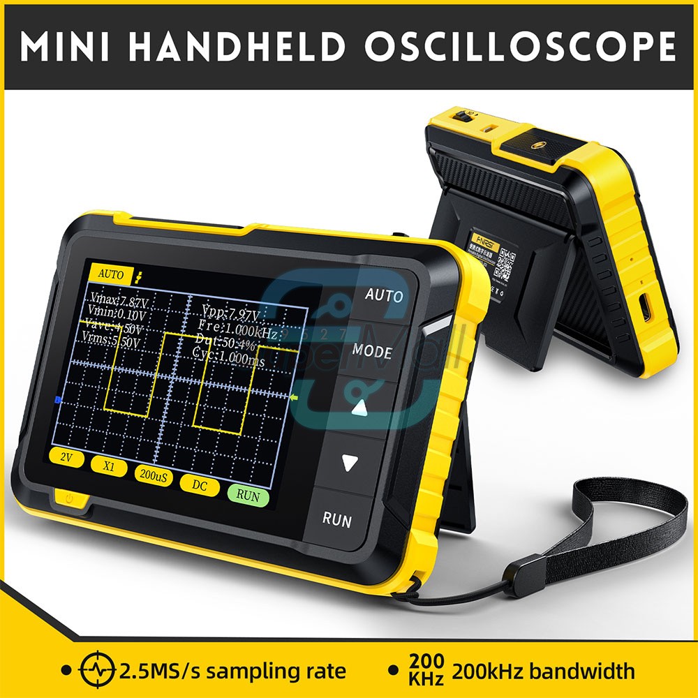FNIRSI 2C23T DSO152 Digital Oscilloscope Multimeter Function Signal Generator