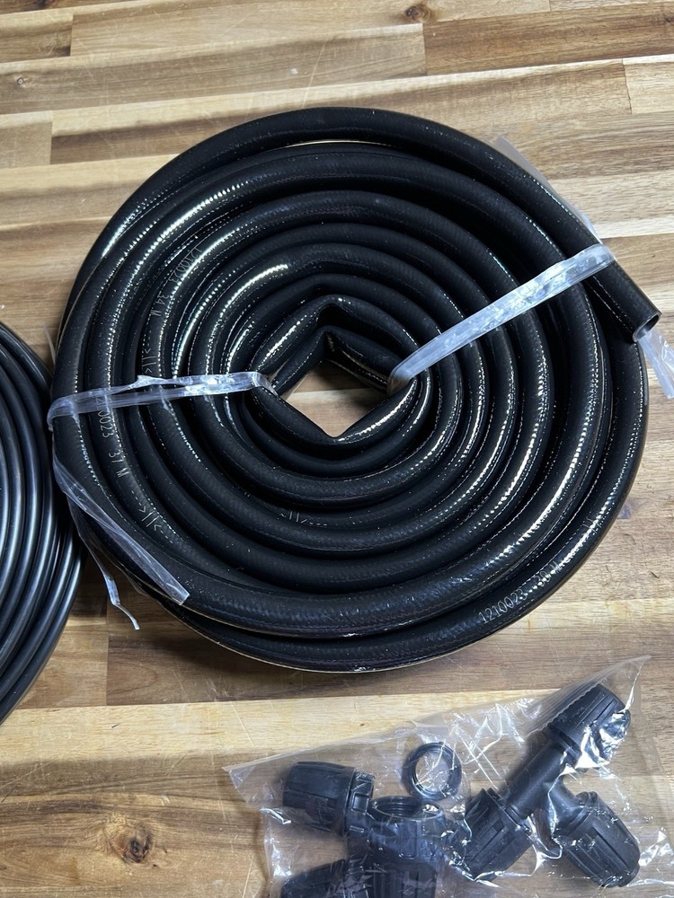 Complete 234FT Drip Irrigation System with 87 Quick Connectors - Automatic Sprin