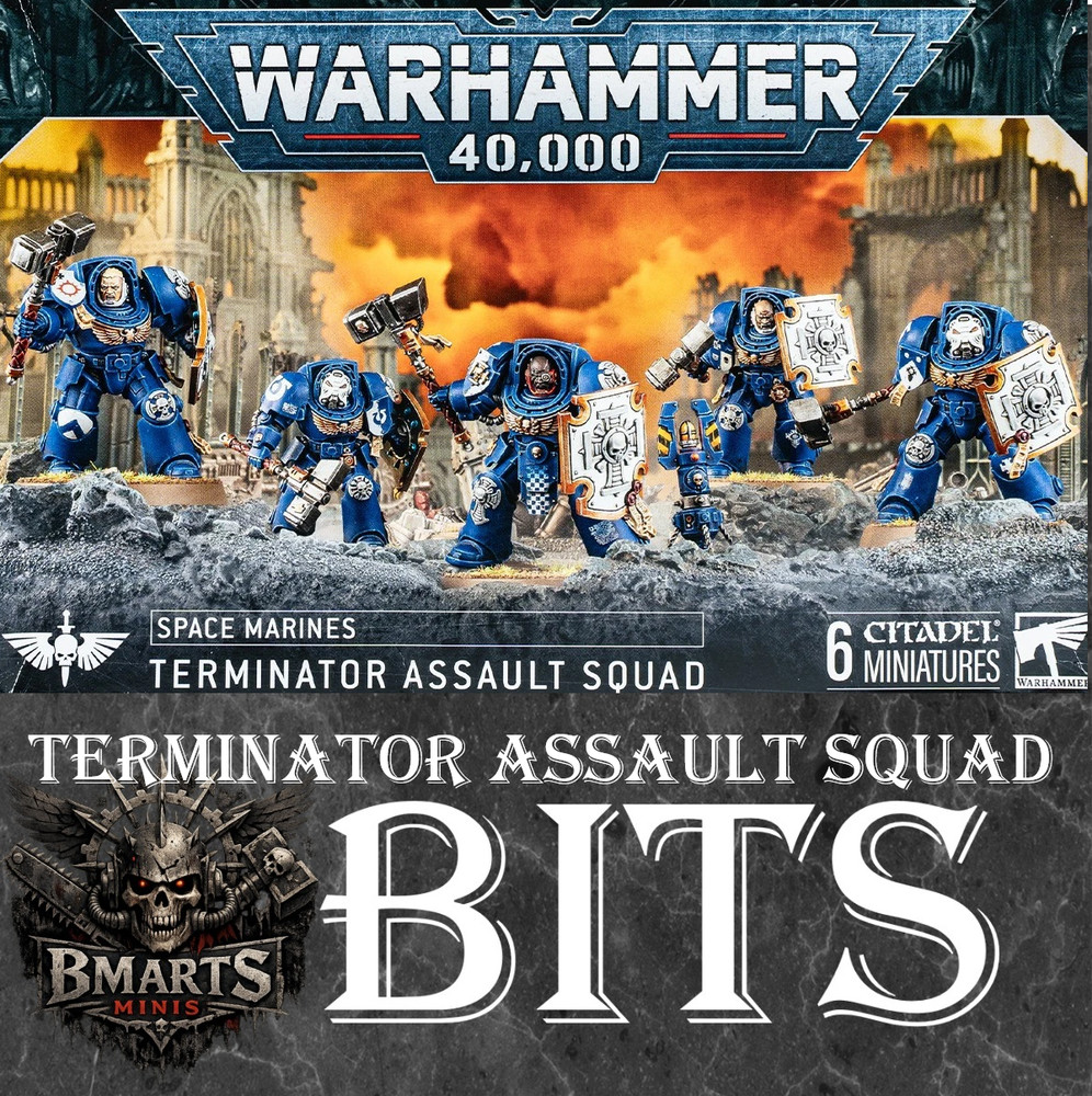 Warhammer 40k TERMINATOR ASSAULT SQUAD NEW SCULPT  BITS Multi Listing