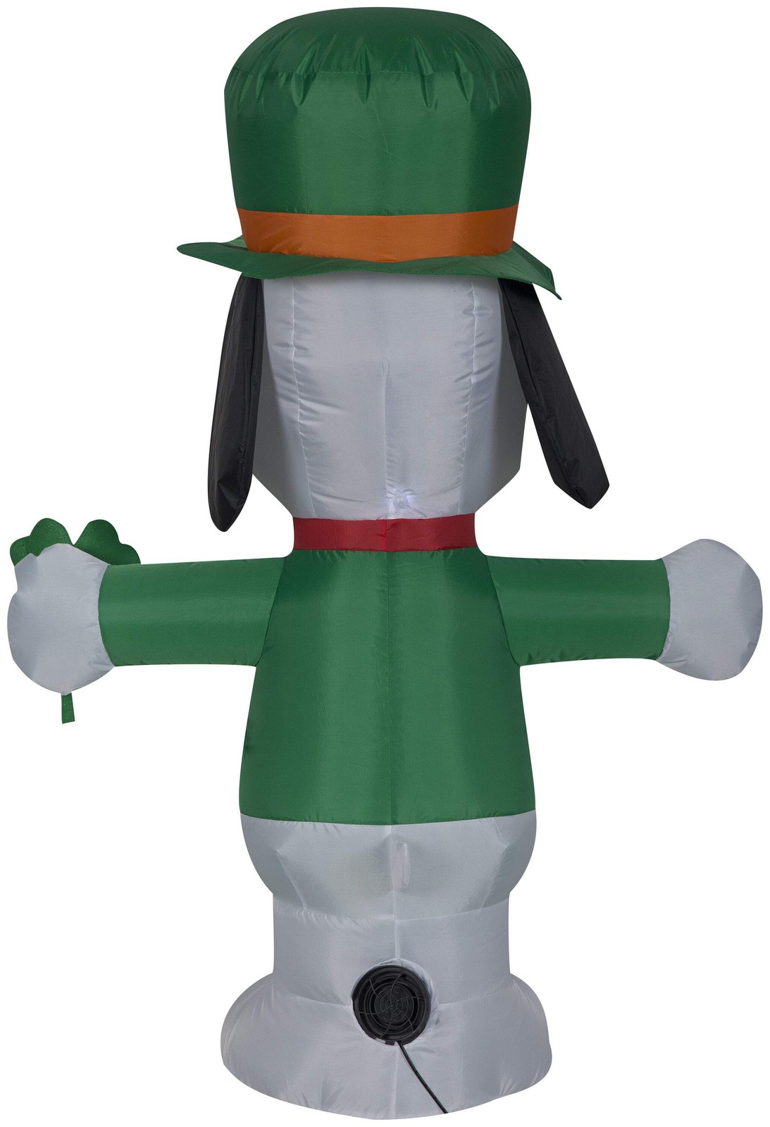 Gemmy Airblown Inflatable St. Patrick's Day Snoopy, 3.5 ft Tall