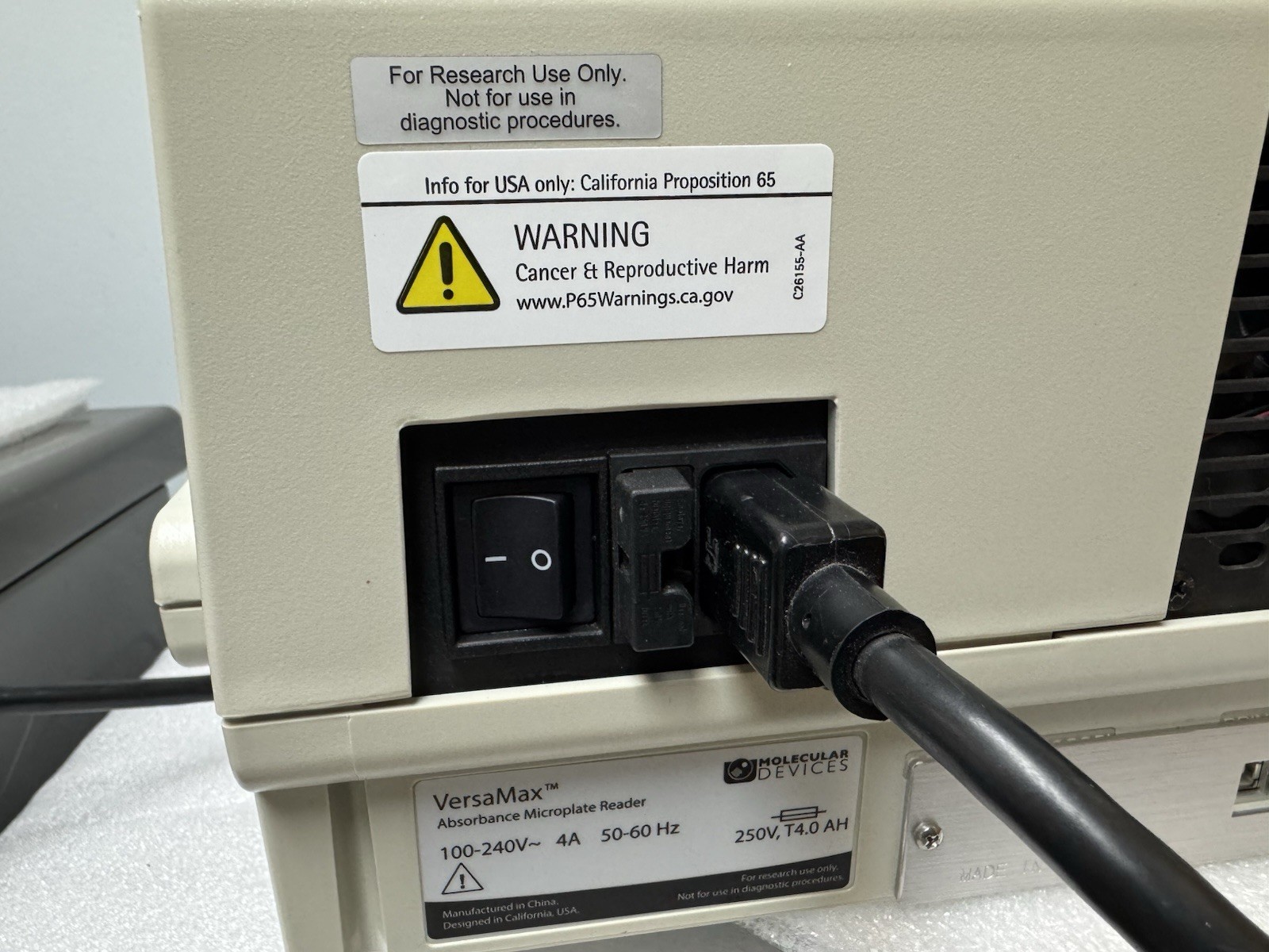 Molecular Devices Versamax Tunable Microplate Reader