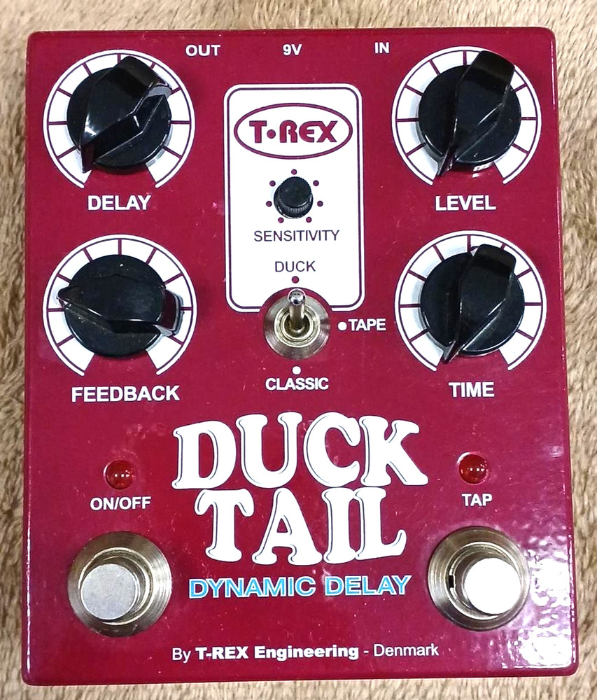 T-REX Duck Tail Dynamic Delay Guitar Effect Pedal