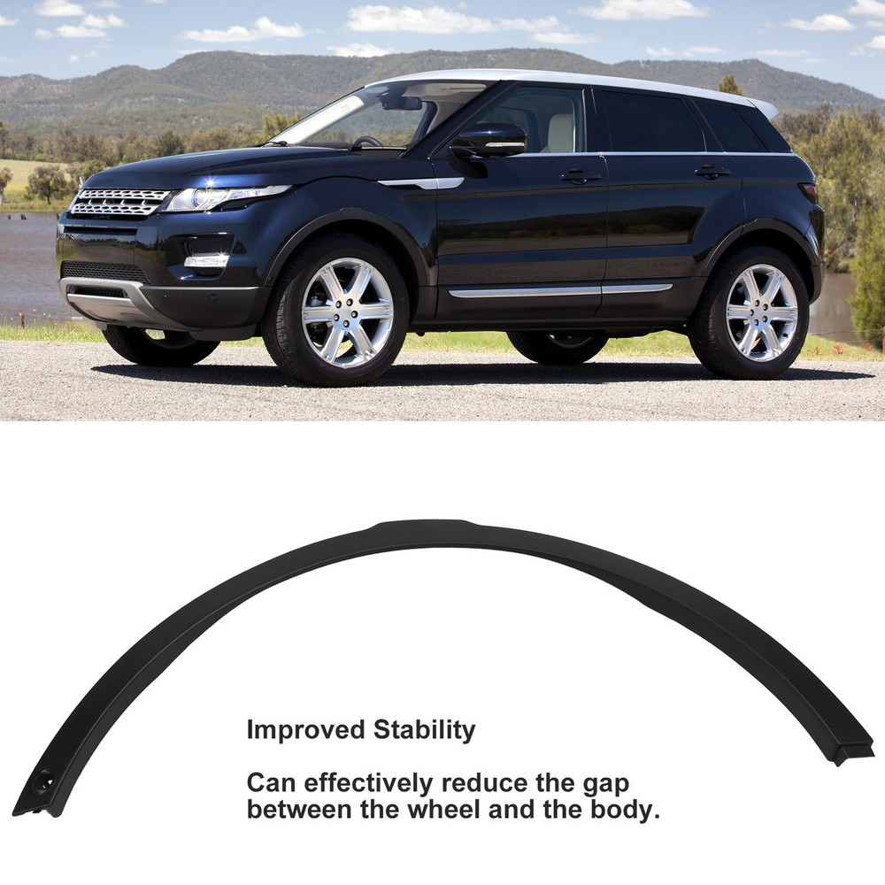 Fender Flares, Front Left Flares With Sensor Hole LR044280 Black