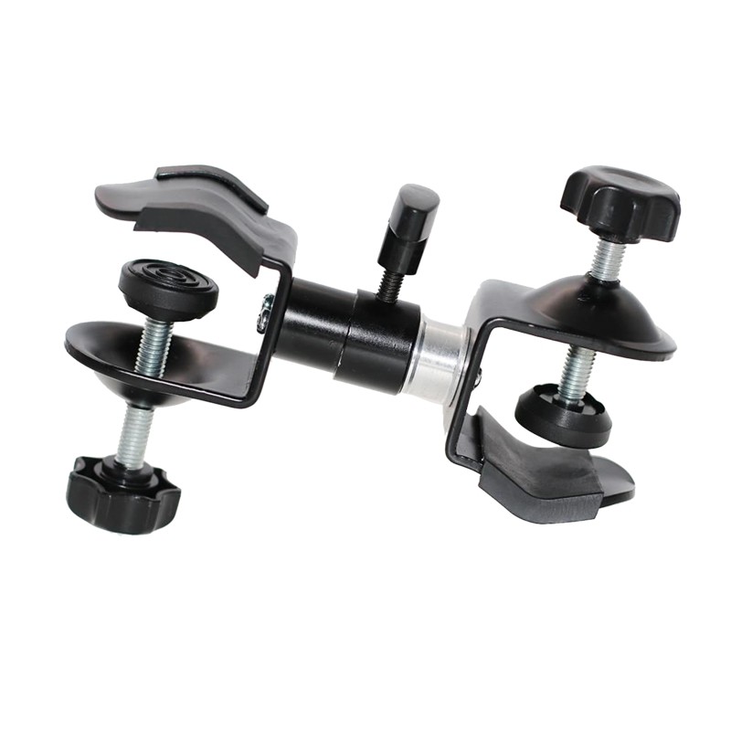 Double Headed U-clamp Camera Tripod Umbrella Fixing Clip Mount Stand Waterproof
