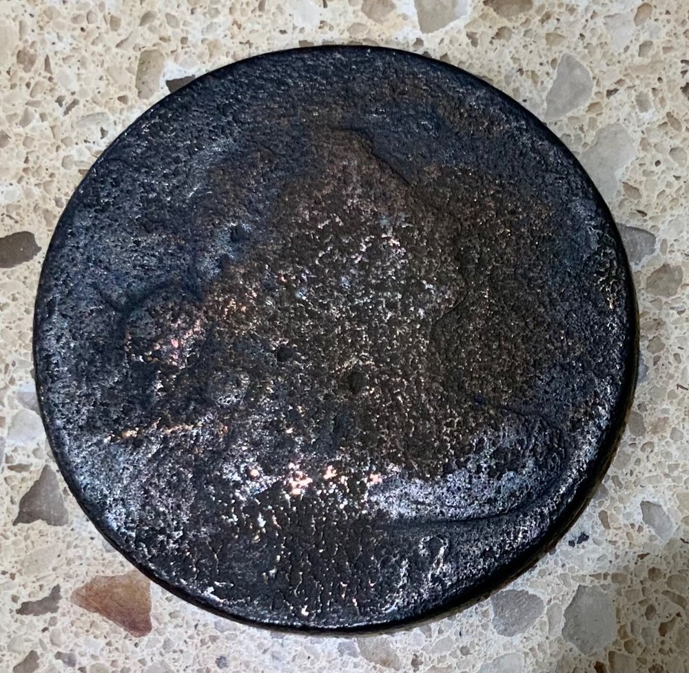 1802 Draped Bust Large Cent AG