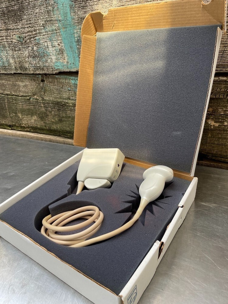 Philips V6-2 Broadband Curved Volume Array Transducer Probe