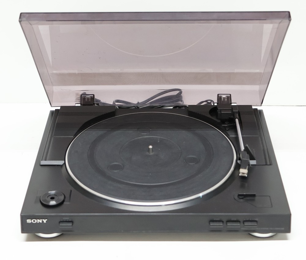 Sony PS-LX300USB Stereo Turntable System Record Player USB Serviced Working