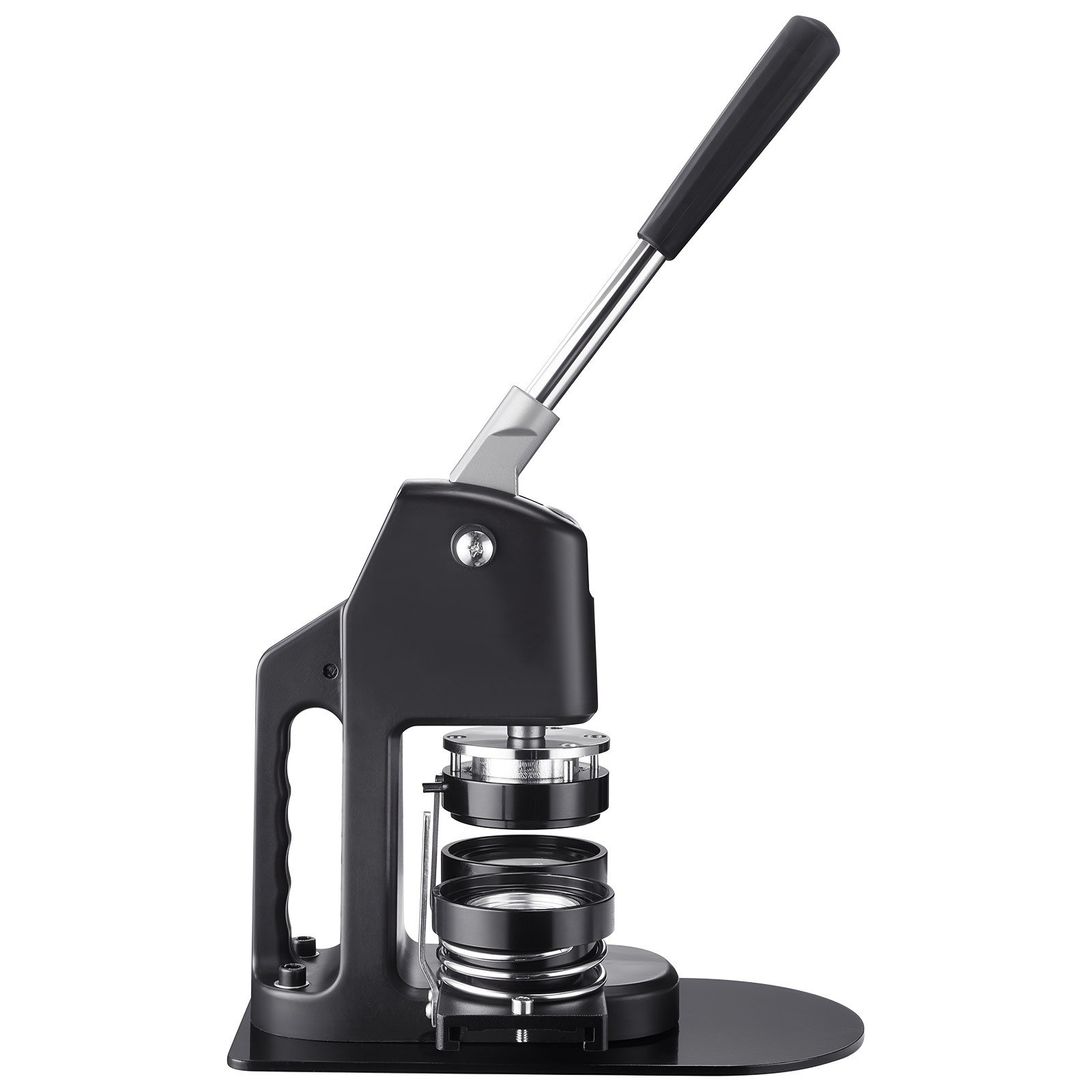 Uimoso 3-in-1 Button Maker Machine with 1.26/2.28/2.95 inch Dies and 300 Pieces