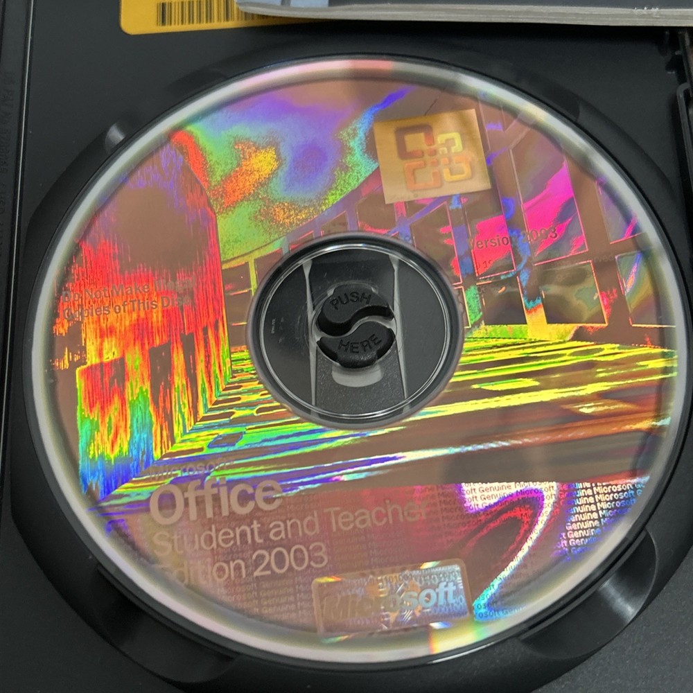 Microsoft Office 2003 Student and Teacher Edition Full Version w/ Word with Key